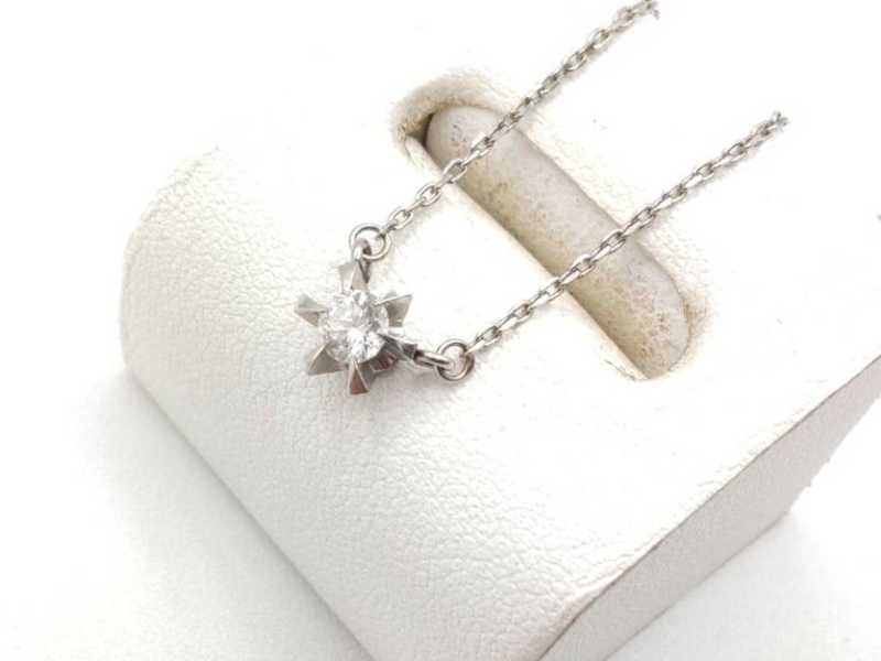 ダイヤモンド買取　ネックレス Pt850 ダイヤ0.20ct